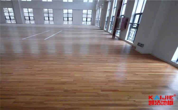 內蒙古硬木企口體育地板怎么安裝