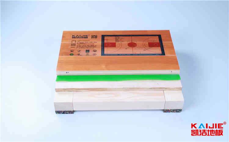 22厚乒乓球館木地板板式龍骨結構