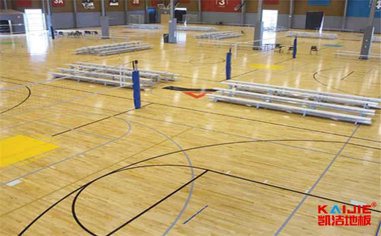 運(yùn)動(dòng)木地板變翹