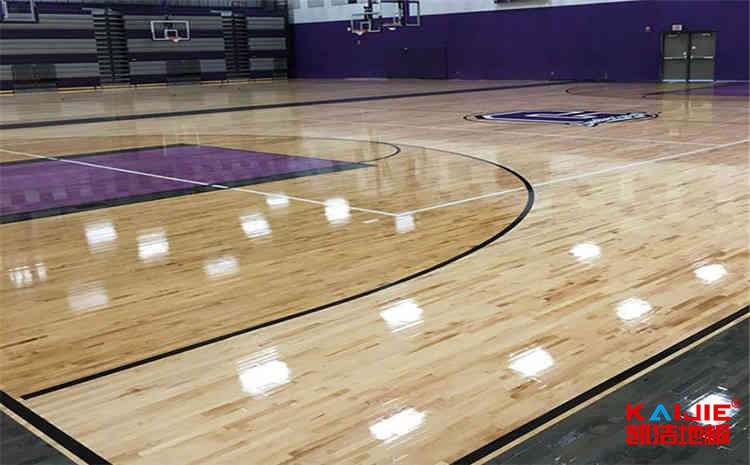 湖北柞木實木運動地板多少錢