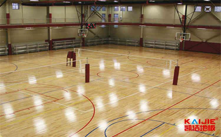 24厚排球館木地板怎么保養？