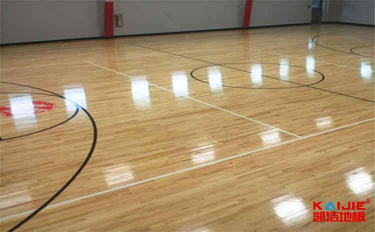 復合地板可以做室內籃球場嗎