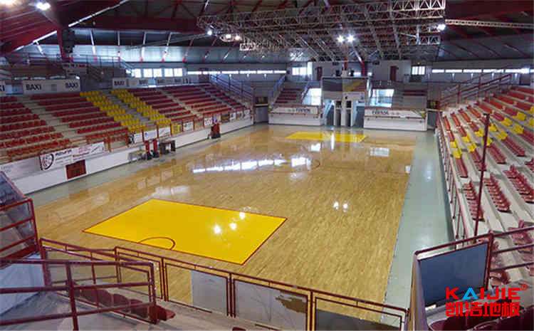 長沙硬木企口體育地板打磨翻新