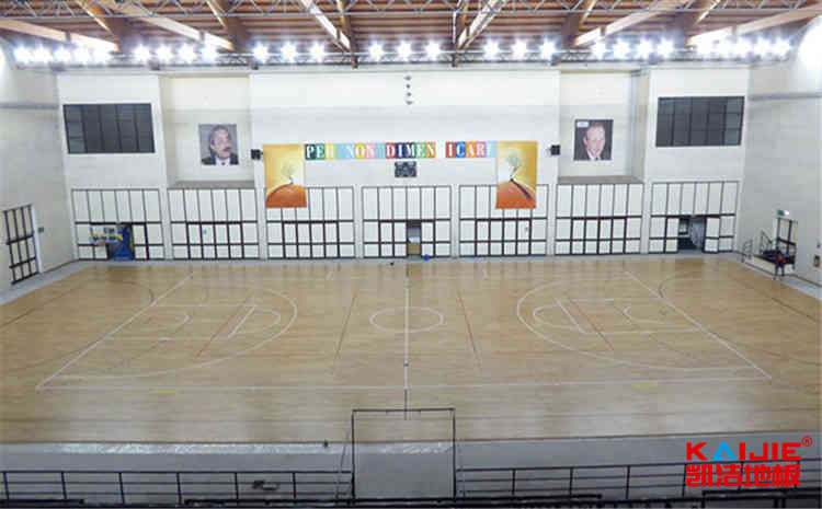 硬木企口籃球木地板怎么維護(hù)