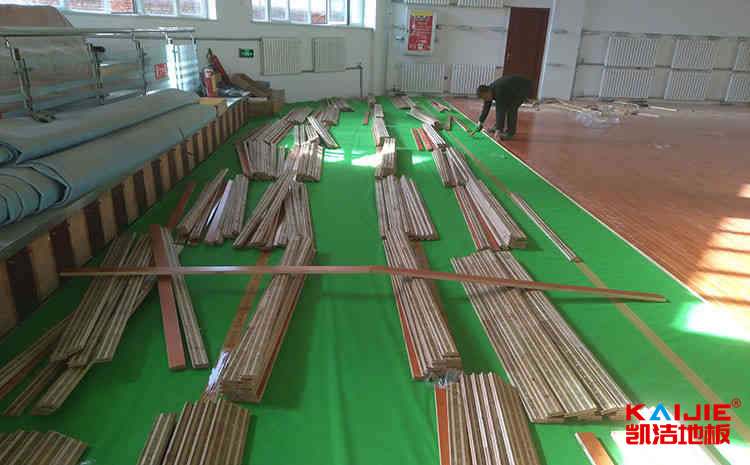 籃球場專用木地板