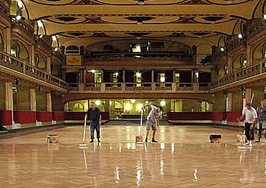 運動木地板翻新保養