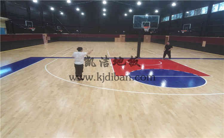 廈門尼聲運(yùn)動館木地板——凱潔運(yùn)動木地板