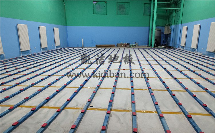 北京宏偉順通羽毛球館木地板——凱潔運動木地板