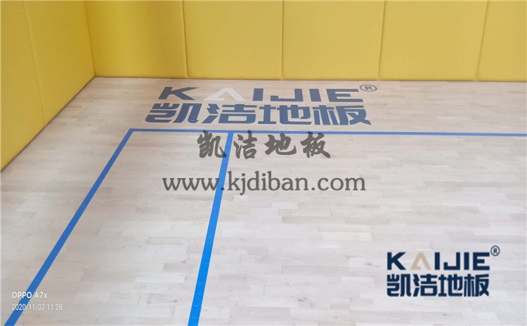 北京市海淀區鐵盟物流籃球館和羽毛球館木地板案例